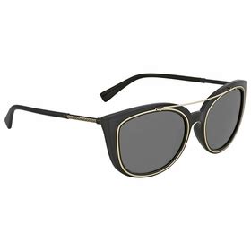 versace grey square sunglasses ve4336 525587 56|Versace VE4336 GB1/87 56 Sunglasses .